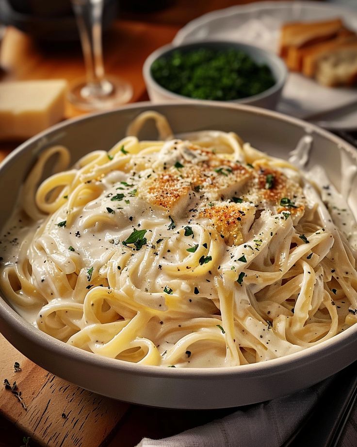 Pâtes Alfredo